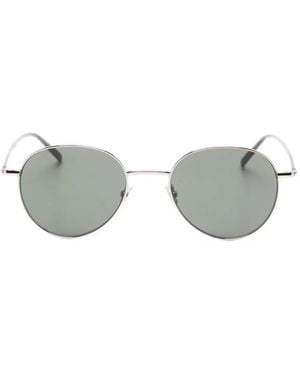 Saint Laurent Gafas De Sol Con Montura Redonda - Metálico
