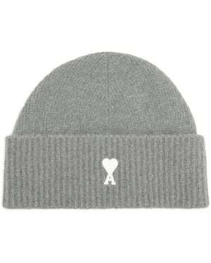 Ami Paris Beanie Adc - Grey
