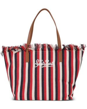 MC2 Saint Barth City Bag Fringe Tote Bag - Red