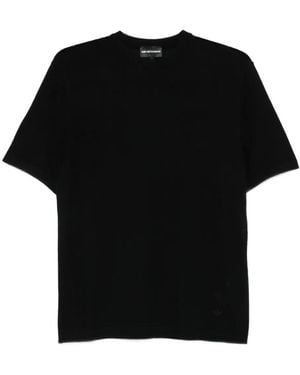 Emporio Armani Short-Sleeve Crew-Neck T-Shirt - Black