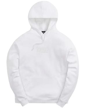 Kith Hoodie Mit Logo - Weiß