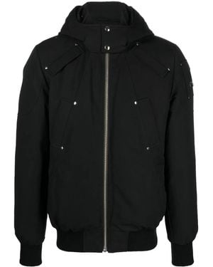 Moose Knuckles Original Ballistic Bomber - Black