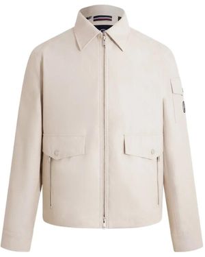 Fusalp Veste Bomber Fralis Chambray À Poches Plaquées - White