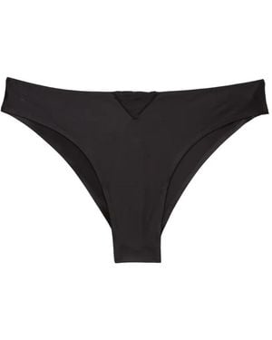 Fleur du Mal Le Stretch Cheeky Briefs - Black