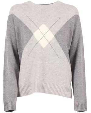 Kangra Crew-Neck Jumper - Grey