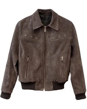 HTC Chaqueta Francisville De Ante - Marrón
