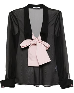 Vivetta Long-Sleeved Shirt - Black