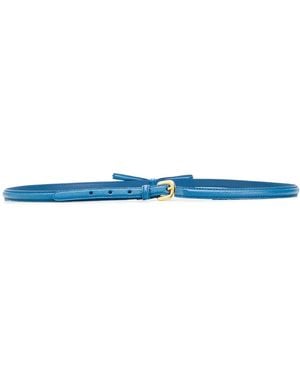 Prada Schmaler Gürtel Mit Schleife - Blau