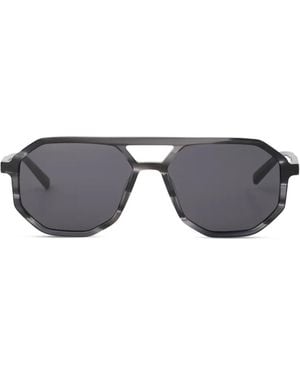 KARL LAGERFELD Pilot-Frame Sunglasses - Grey
