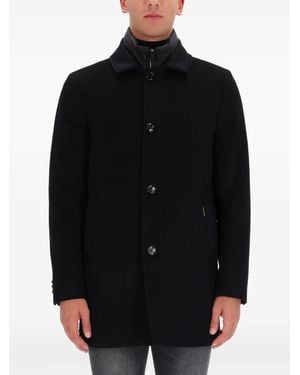 Moorer パデッドコート - ブラック