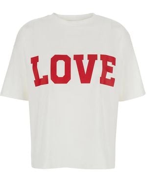 ..,merci Short-Sleeve T-Shirt - White