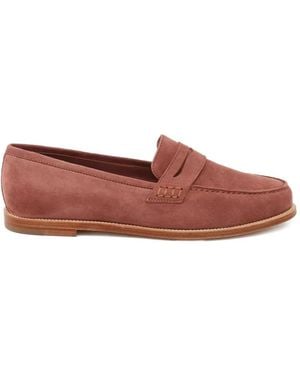 Manolo Blahnik Mocasines Perrita - Rojo