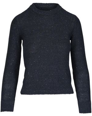 Akris Langärmeliger Pullover - Blau