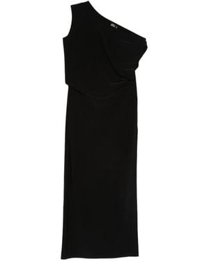 Norma Kamali Side Slit Long Dress - Black