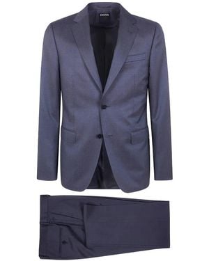 ZEGNA "Z Luxury" Tailoring Suit - Blue