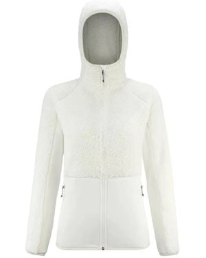 Millet Hoodie-Detail Jacket - White