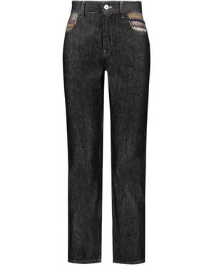 Missoni Jeans Met Knopen - Zwart
