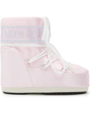 Moon Boot Icon Low Rose Pearly Boots - Pink
