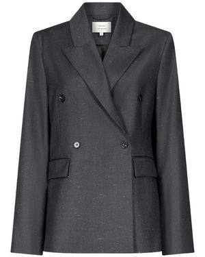 Loulou de Saison Doppelreihiger Norma Blazer - Schwarz