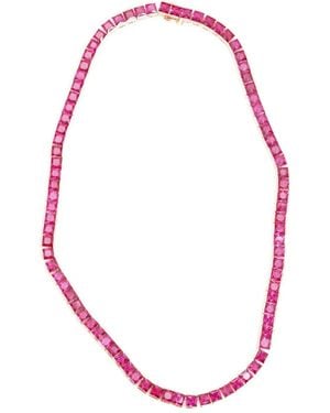Izabel Display Collier À Pendentif Tennis - Rose
