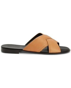 Giuseppe Zanotti Flavio オープントゥ サンダル - ブラウン