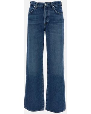 Citizens of Humanity Avant Wide-Leg Jeans - Blue