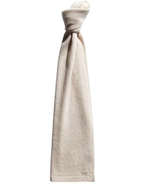 Fay Sciarpa Con Ricamo - Bianco