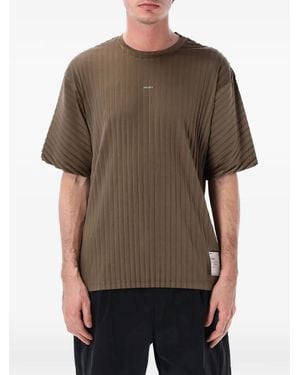 Satisfy Auralite Pleated T‑Shirt - Brown