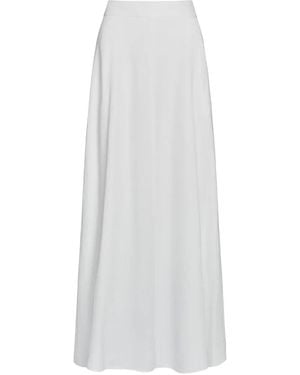 Twp Kennedy Panelled Midi Skirt - White