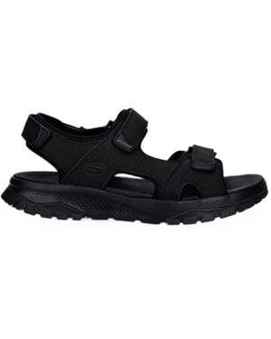 Skechers Wagner Touch-Strap Sandals - Black