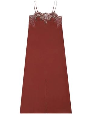 Fortela Alizee Embroidered Midi Dress