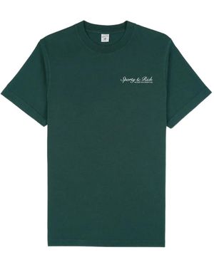Sporty & Rich Graphic T-Shirt - Green