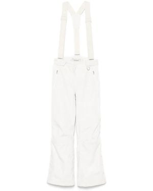 Yves Salomon Pantalon De Ski À Coupe Évasée - Blanc