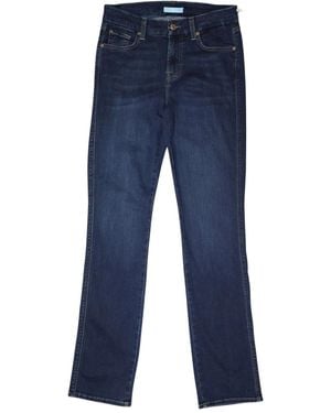 7 For All Mankind Kimmie Straight-Leg Jeans - Blue