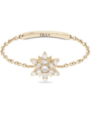 Djula Bague Chaîne Magic Touch Sun - Métallisé