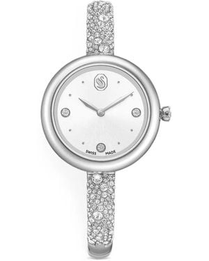 Swarovski Sublime Armbanduhr Mit Kristallen 28Mm - Mettallic