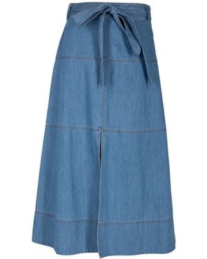 Tanya Taylor Hudley Midirock - Blau