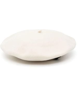Borsalino Wollen Baret - Wit