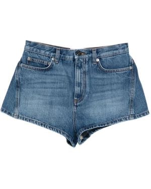Givenchy Shorts Denim - Blu