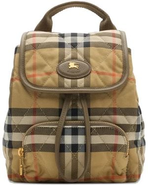 Burberry Mochila mini acolchada - Neutro
