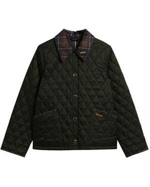 Barbour Veste Icons À Matelassage Losange - Noir