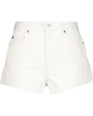 Givenchy Polaris Jeans-Shorts - Weiß