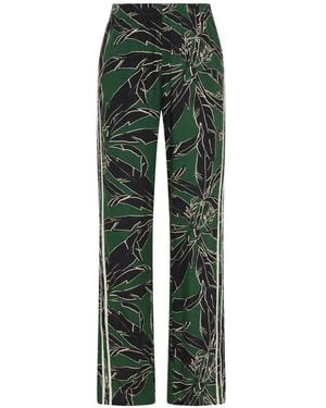 The Upside Tamara Juliet Floral-print Trousers - Green