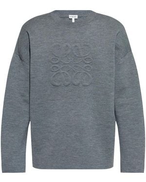 Loewe Anagram Jumper - Grey