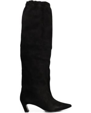 Ash Victoria02 Pointed-Toe Boots - Black