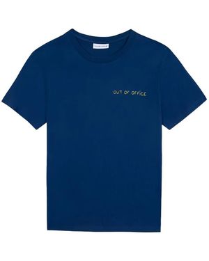 Maison Labiche オーガニックコットン Tシャツ - ブルー