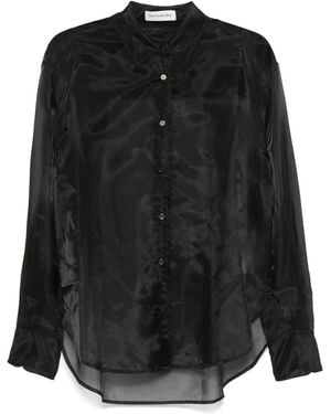 Frankie Shop Peri Shirt - Black