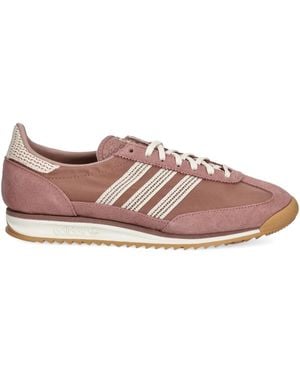 adidas Sl 72 Og Knitted-Lace Trainers - Brown