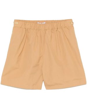 Max Mara ポプリン ショートパンツ - ナチュラル