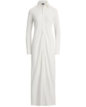 Polo Ralph Lauren Button-Up Shirt Dress - White